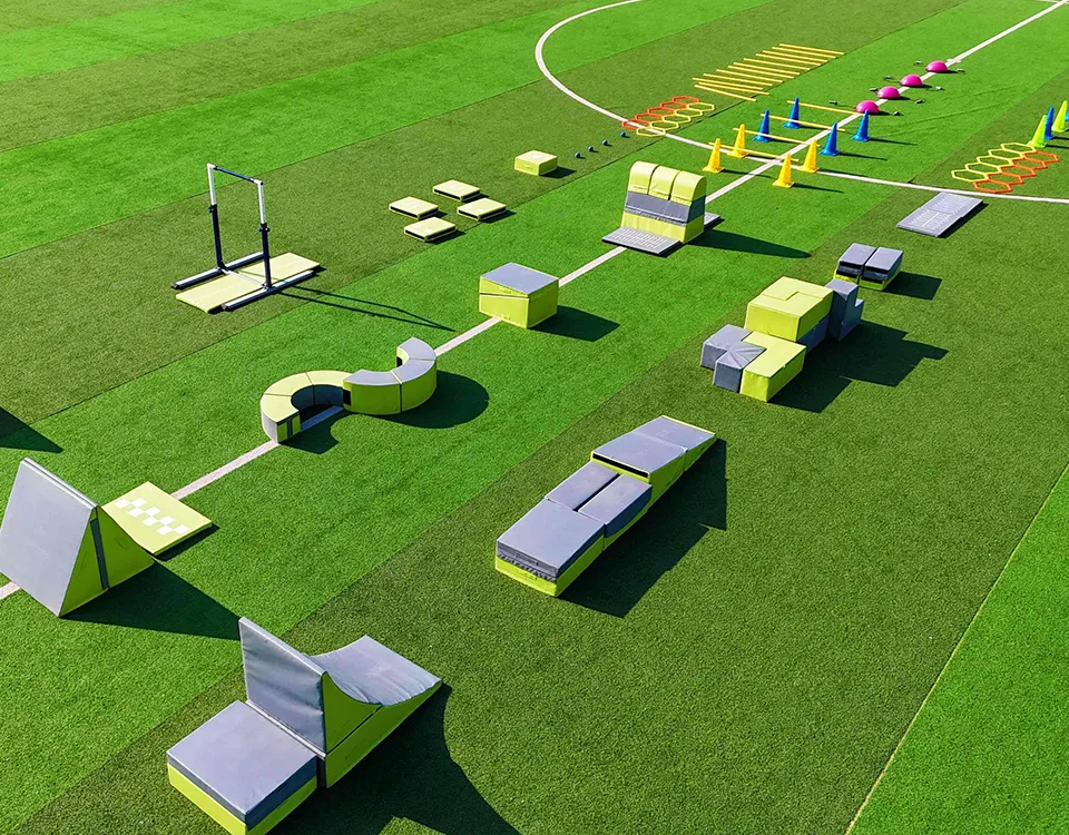Vaikų parkour treniruočių rinkinys